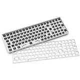 Sharkoon SKILLER SGK50 S2 Barebone, Gaming-Tastatur weiß