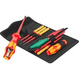 Wera Kraftform Kompakt Turbo i Imperial 1 Tool Finder, 16-teilig, Steckschlüssel rot/gelb, 16-teilig