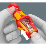 Wera Kraftform Kompakt Turbo i Imperial 1 Tool Finder, 16-teilig, Steckschlüssel rot/gelb, 16-teilig