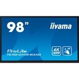 iiyama ProLite TE9812MIS-B3AG, Public Display schwarz (matt), UltraHD/4K, IPS, Touchscreen