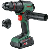 Bosch Heimwerken & Garten Akku-Schlagbohrschrauber AdvancedImpact 18V-80 QuickSnap grün, Li-Ionen Akku 2,5Ah, Koffer, POWER FOR ALL ALLIANCE