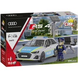 COBI Audi RS4 "Polizei", Konstruktionsspielzeug Maßstab 1:35