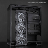 Chieftec VISTA Max, Tower-Gehäuse schwarz, Tempered Glass x 2