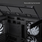 Chieftec VISTA Max, Tower-Gehäuse schwarz, Tempered Glass x 2
