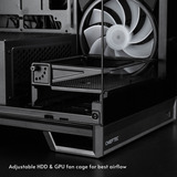 Chieftec VISTA Max, Tower-Gehäuse schwarz, Tempered Glass x 2