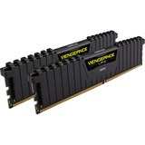 Corsair DIMM 16 GB DDR4-3600 (2x 8 GB) Dual-Kit, Arbeitsspeicher schwarz, CMK16GX4M2D3600C16, Vengeance LPX, INTEL XMP