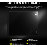 Corsair MM Glass, Gaming-Mauspad schwarz