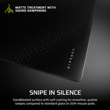 Corsair MM Glass, Gaming-Mauspad schwarz