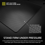Corsair MM Glass, Gaming-Mauspad schwarz