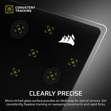Corsair MM Glass, Gaming-Mauspad schwarz