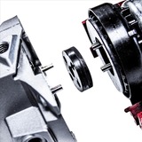 EINHELL Power X-Change Akku-Winkelschleifer TC-AG 18/115 Li Kit, 18Volt rot/schwarz, Li-Ion-Akku 4,0Ah, Werkzeugtasche + Zubehör
