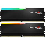 G.Skill DIMM 32 GB DDR5-6400 (2x 16 GB) Dual-Kit, Arbeitsspeicher schwarz, F5-6400J3240G16GX2-RM5NRK, Ripjaws M5 Neo RGB, AMD EXPO