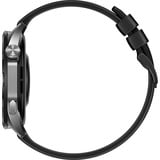 Huawei Watch GT4 46mm (Phoinix-B19F), Smartwatch schwarz/grau, schwarzes Fluorelastomer-Armband