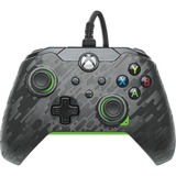 PDP Wired Controller - Neon Carbon, Gamepad anthrazit/grün, für Xbox Series X|S, Xbox One, PC