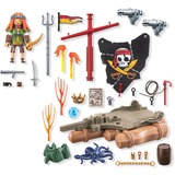 PLAYMOBIL 71794 Pirates Schatzbergung auf Piratenfloss, Konstruktionsspielzeug 