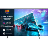 Philips 77OLED761/12, OLED-Fernseher 194 cm (77 Zoll), schwarz, UltraHD/4K, Ambilight 3-seitig, 120Hz Panel