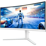 Philips EVNIA 34M2C5601QA, Gaming-Monitor 86.36 cm (34 Zoll), weiß, WQHD, Fast-VA, Curved, HDMI, DP, 200Hz Panel