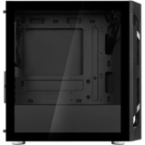 SilverStone FARA H1M, Tower-Gehäuse schwarz, Tempered Glass