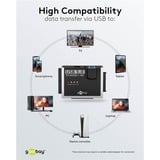 goobay USB 3.2 Gen 1 Festplattenadapter für IDE und SATA 