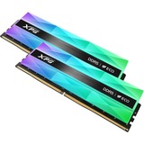 ADATA DIMM 32 GB DDR5-8000 (2x 16 GB) Dual-Kit, Arbeitsspeicher silber, AX5U8000C3816G-DCLANRSG, XPG Lancer Neon RGB, INTEL XMP, AMD EXPO