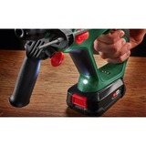 Bosch Heimwerken & Garten Akku-Bohrhammer UniversalHammer 18V grün/schwarz, Li-Ionen Akku 2,5Ah, Koffer, POWER FOR ALL ALLIANCE