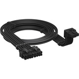 Corsair Typ 4 > 90°-12V-2x6-GPU-Stromkabel (Stil A) schwarz, 65cm, Sense Pins unter dem 12-poligen Anschluss