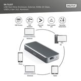 Digitus DA-71157 USB M.2 SSD , Laufwerksgehäuse aluminium, NVMe 20Gbps USB3.2 