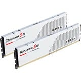 G.Skill DIMM 64 GB DDR5-5600 (2x 32 GB) Dual-Kit, Arbeitsspeicher weiß, F5-5600J2834F32GX2-RS5W, Ripjaws S5, INTEL XMP