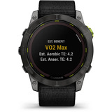 Garmin Enduro 2 Solar, Smartwatch schwarz, 51mm