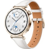 Huawei Watch GT5 41mm (Jana-B19L), Smartwatch gold, weißes Komposit-Armband