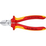 KNIPEX Kompakt-Box 00 20 15 , Zangen-Set rot/gelb, in hochwertigem Kunststoffkoffer