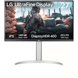 LG 27UP650K-W, LED-Monitor 68.4 cm (27 Zoll), weiß/silber, UltraHD/4K, IPS, HDR