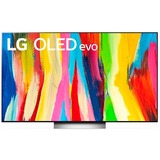 LG OLED55C27LA, OLED-Fernseher 139 cm (55 Zoll), schwarz, UltraHD/4K, Twin Tuner, SmartTV, 120Hz Panel
