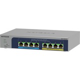 Netgear MS108UP 8-Port Ultra 60 PoE, Switch grau