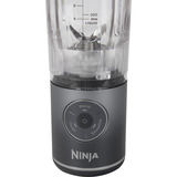 Ninja Kabelloser Smoothie Maker Blast Max BC251EUGY, Standmixer grau, akkubetrieben, 570ml Becher