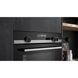 Siemens HR578GFS7F IQ500, Backofen schwarz/edelstahl, 60 cm, Home Connect