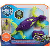 Spin Master Hex Bots - Wandflitzer-Gecko Glow in the Dark, Spielfigur 
