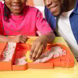 Spin Master Kinetic Sand - Sandy Farm Set, Spielsand 340 Gramm Sand