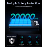 UGREEN PB312 20.000mAh 22.5W Powerbank schwarz