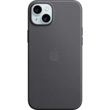 Apple Feingewebe Case mit MagSafe, Handyhülle schwarz, iPhone 15 Plus