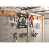 BLACK+DECKER 3-in-1 Rasentrimmer STC1820CM, 18Volt orange/schwarz, Li-Ionen Akku 2,0Ah