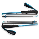 Black Diamond Trekkingstöcke Distance Carbon Z, Fitnessgerät anthrazit/blau, 1 Paar, 115 cm