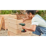 Bosch Heimwerken & Garten Akku-Schlagbohrschrauber EasyImpact 18V-40 grün/schwarz, 2x Li-Ionen Akku 1,5Ah, Koffer, POWER FOR ALL ALLIANCE