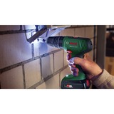 Bosch Heimwerken & Garten Akku-Schlagbohrschrauber EasyImpact 18V-40 grün/schwarz, 2x Li-Ionen Akku 1,5Ah, Koffer, POWER FOR ALL ALLIANCE