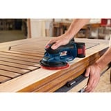 Bosch Professional Akku-Exzenterschleifer GEX 18V-150-3 Professional solo, 18Volt blau, ohne Akku und Ladegerät, in L-BOXX