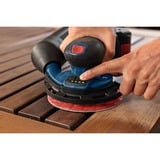 Bosch Professional Akku-Exzenterschleifer GEX 18V-150-3 Professional solo, 18Volt blau, ohne Akku und Ladegerät, in L-BOXX