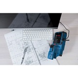 Bosch Wallscanner D-tect 200 C Professional, 12Volt, Ortungsgerät blau/schwarz, Li-Ionen-Akku 2,0 Ah, in L-BOXX