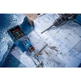 Bosch Wallscanner D-tect 200 C Professional, 12Volt, Ortungsgerät blau/schwarz, Li-Ionen-Akku 2,0 Ah, in L-BOXX