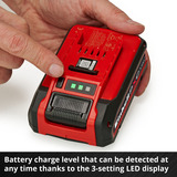 EINHELL Akku Power-X-Change TWIN-PACK 18Volt 4,0Ah rot/schwarz, 2 Stück, ohne Ladegerät