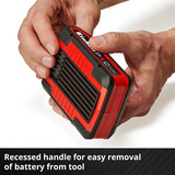 EINHELL Akku Power-X-Change TWIN-PACK 18Volt 4,0Ah rot/schwarz, 2 Stück, ohne Ladegerät